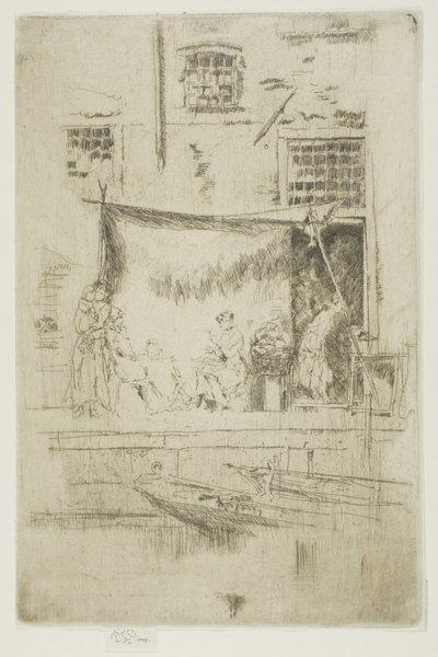 Hedelmäkioski tekijältä James Abbott McNeill Whistler