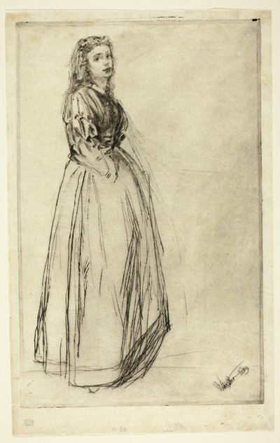 Fumette, seisoo tekijältä James Abbott McNeill Whistler