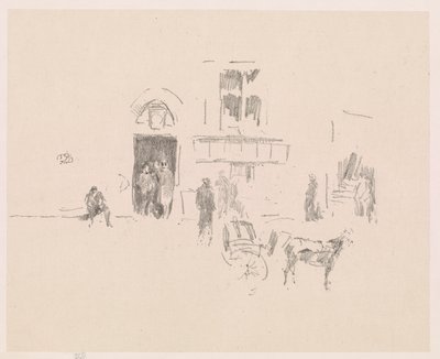 Gaiety Stage Door tekijältä James Abbott McNeill Whistler