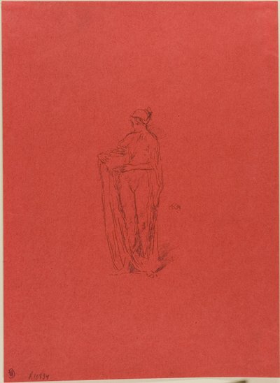 Tyttö kulhon kanssa tekijältä James McNeill Whistler