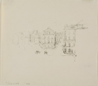 Grand Rue, Dieppe tekijältä James McNeill Whistler