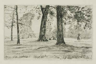 Greenwich Park tekijältä James Abbott McNeill Whistler