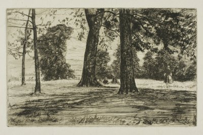 Greenwich Park tekijältä James Abbott McNeill Whistler