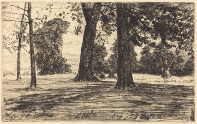 Greenwich Park tekijältä James McNeill Whistler