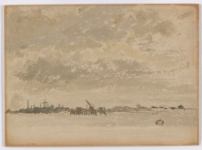 Harmaa ja hopea-purfleetti tekijältä James Abbott McNeill Whistler