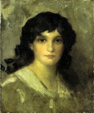 Nuoren naisen pää tekijältä James McNeill Whistler