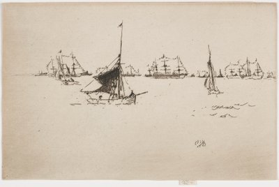 Hänen Majesteettinsa laivasto: Ilta tekijältä James Abbott McNeill Whistler
