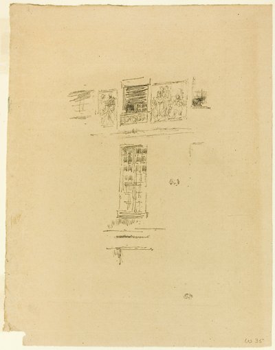 Hôtel Colbert, Windows tekijältä James McNeill Whistler