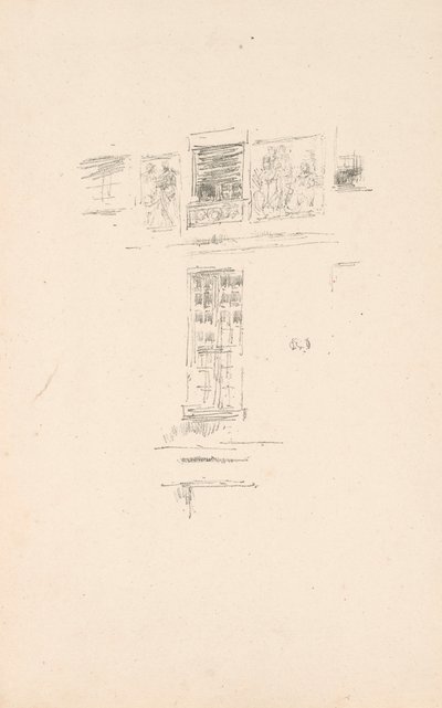 Hôtel Colbert, Windows tekijältä James McNeill Whistler