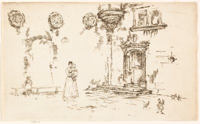 Hotelli Lallemant, Bourges tekijältä James McNeill Whistler