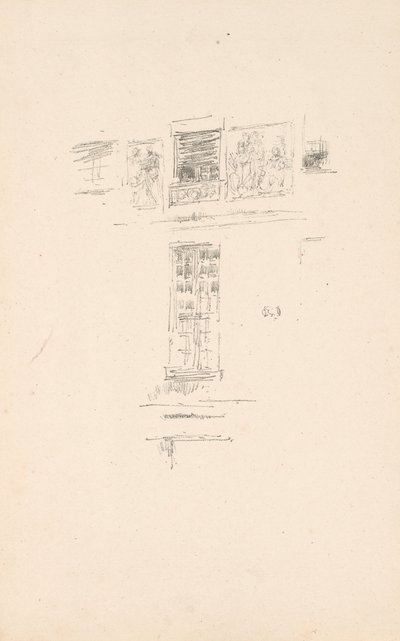 Hôtel Colbert, Windows tekijältä James McNeill Whistler