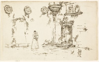 Hotelli Lallemant, Bourges tekijältä James Abbott McNeill Whistler