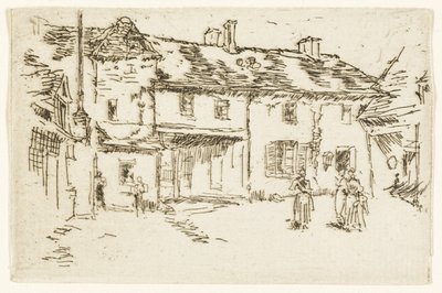 Hotel de la Promenade, Loches tekijältä James Abbott McNeill Whistler