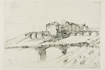 Isle of the City, Pariisi tekijältä James McNeill Whistler