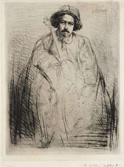 J. Becquet, kuvanveistäjä tekijältä James McNeill Whistler