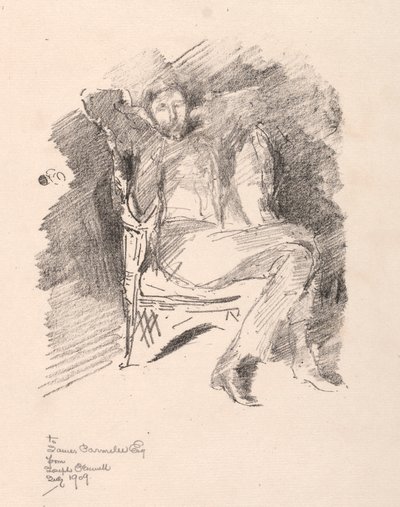Joseph Pennell, nro 2 tekijältä James McNeill Whistler