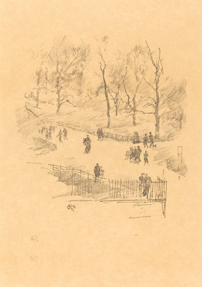Kensington Gardens tekijältä James Abbott McNeill Whistler