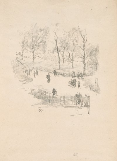 Kensington Gardens tekijältä James Abbott McNeill Whistler
