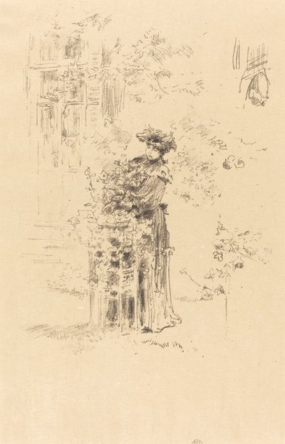Kaunis Puutarhuri tekijältä James Abbott McNeill Whistler
