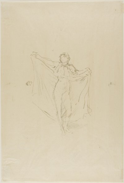 La Danseuse: Tutkimus alastonkuvasta tekijältä James Abbott McNeill Whistler