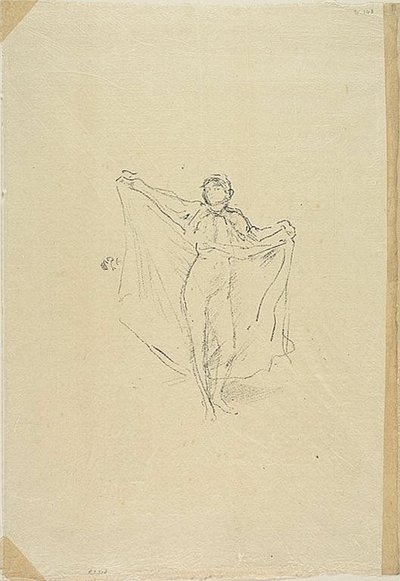 La Danseuse: Tutkimus alastonkuvasta tekijältä James Abbott McNeill Whistler