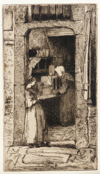 Sinapin myyjä tekijältä James Abbott McNeill Whistler