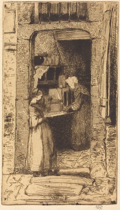 Sinappikauppias tekijältä James McNeill Whistler