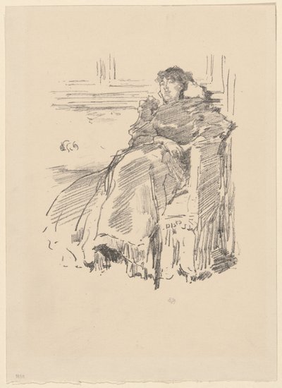 Punainen mekko tekijältä James McNeill Whistler