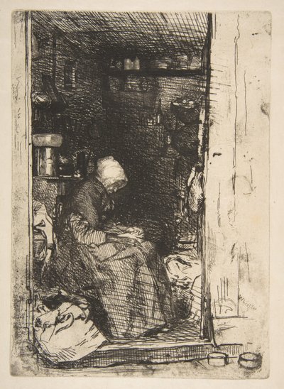 Vanha ryysynkerääjä tekijältä James McNeill Whistler