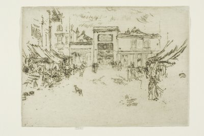 Little Market Place, Kierrokset tekijältä James McNeill Whistler