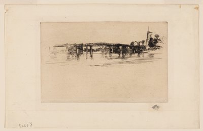 Little Putney Bridge tekijältä James Abbott McNeill Whistler