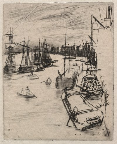 Little Wapping tekijältä James McNeill Whistler