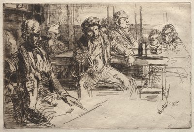 Satamatyöntekijät tekijältä James McNeill Whistler