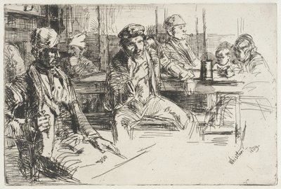 Satamatyöläiset tekijältä James McNeill Whistler