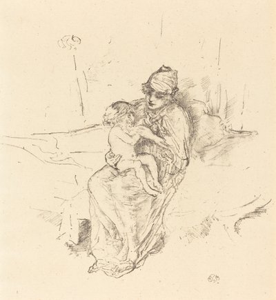 Äiti ja lapsi, nro 1 tekijältä James Abbott McNeill Whistler