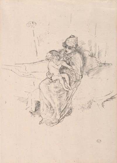 Äiti ja lapsi, nro 1 tekijältä James McNeill Whistler