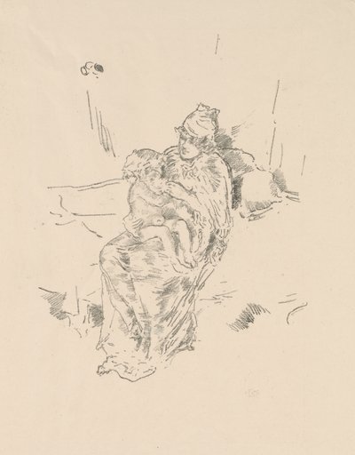 Äiti ja lapsi, nro 5 tekijältä James Abbott McNeill Whistler
