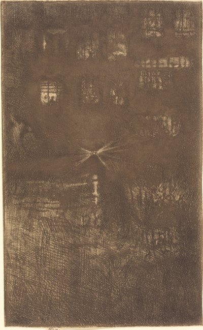 Nocturne: Tanssitalo tekijältä James Abbott McNeill Whistler