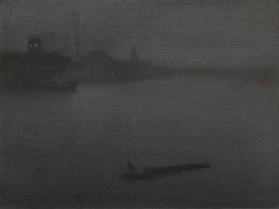 Nokturne sinisenä ja hopeana tekijältä James Abbott McNeill Whistler
