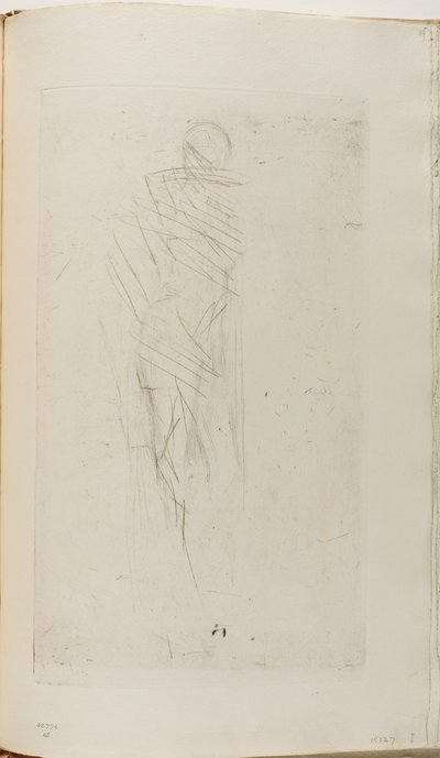 Alaston poseeraus tekijältä James Abbott McNeill Whistler