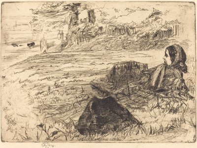 Hoitaja ja lapsi tekijältä James Abbott McNeill Whistler