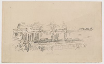 Vanha Battersean silta tekijältä James Abbott McNeill Whistler