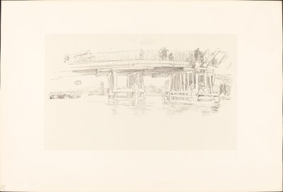 Vanha Battersean silta tekijältä James Abbott McNeill Whistler
