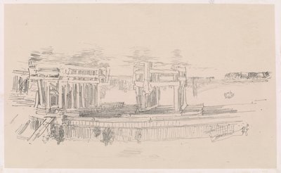 Vanha Battersean silta tekijältä James Abbott McNeill Whistler