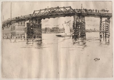 Vanha Battersean silta tekijältä James McNeill Whistler