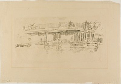 Vanha Battersean silta tekijältä James McNeill Whistler