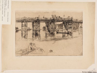 Vanha Putneyn silta tekijältä James Abbott McNeill Whistler