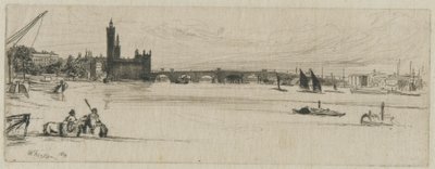 Vanha Westminster Bridge tekijältä James Abbott McNeill Whistler