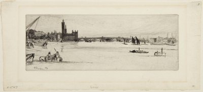 Vanha Westminster Bridge tekijältä James McNeill Whistler