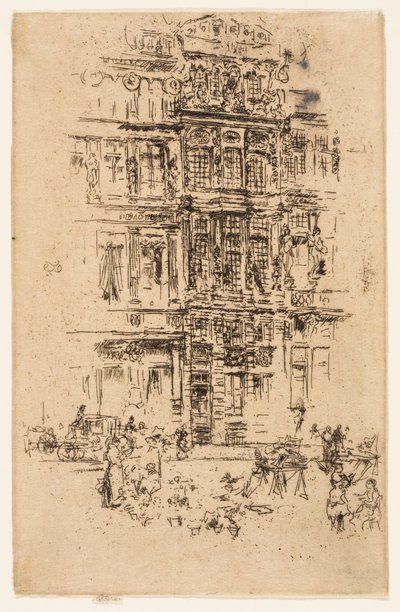 Palatsit, Bryssel tekijältä James Abbott McNeill Whistler